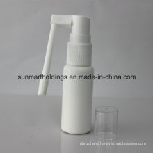 White PP Medicine Oral Sprayer Pump with PE Bottle